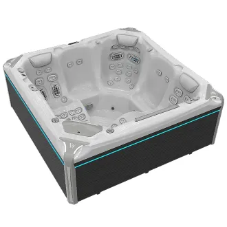 Wellis Whirlpool Everest Deluxe Life aus der Life Line Serie - Wanne: Pearl White