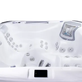 Wellis Whirlpool Everest Deluxe Life aus der Life Line Serie - Wanne: Pearl White