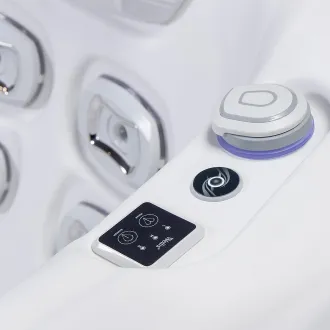 Wellis Whirlpool Everest Deluxe Life aus der Life Line Serie - Wanne: Pearl White