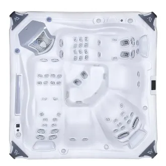 Wellis Whirlpool Everest Deluxe Life aus der Life Line Serie - Wanne: Pearl White