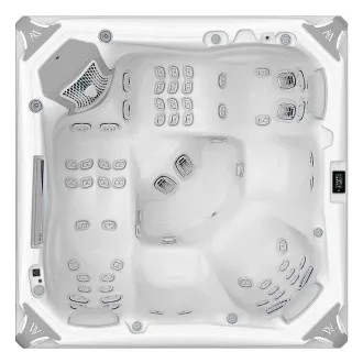 Wellis Whirlpool Everest Deluxe Life aus der Life Line Serie - Wanne: Pearl White