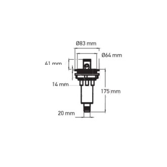 AKU0044 Wellis Water Pop-Up fountain Everest - Kilimanjaro - Olympus