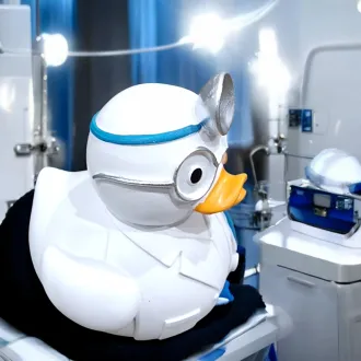 Doktor Badeente Duck Zahnarzt Dr. Ente