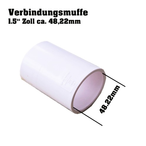 VERBINDUNGSMUFFE 1.5 ZOLL/50MM