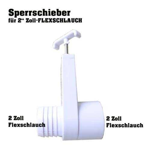 WHIRLPOOL SPERRSCHIEBER ROHRSYSTEM 2 ZOLL