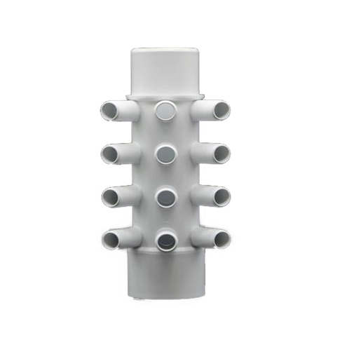 Rohrverteiler 12-fach, 2 Zoll (ABE0124)