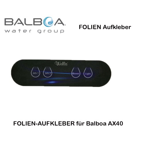 BALBOA FOLIENAUFKLEBER AX40