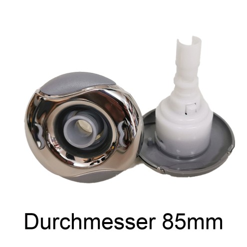 WELLIS JET &QUOT;3&QUOT; MITTEL HOLE V1 LIGHTGREY (85 MM DURCHMESSER