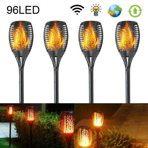 LED SOLAR FACKEL 96LED